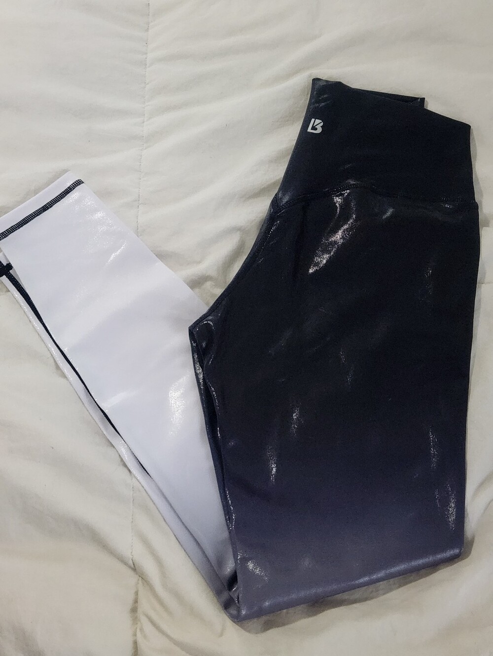 BuffBunny Leggings Ombre Size Medium Shiny Elysium - Picture 2 of 10